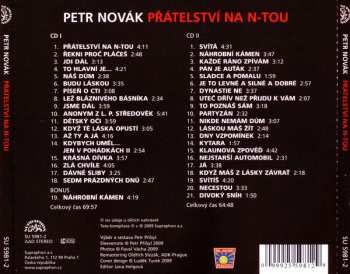2CD Petr Novák: Přátelství Na N-tou (Hity & Rarity)