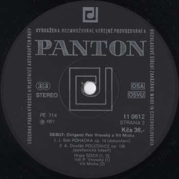 LP Antonín Dvořák: Pohádka Op. 16 = A Tale / Polednice Op. 108 = The Noonday Witch