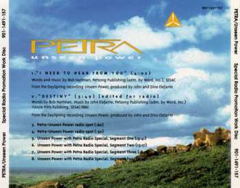 CD Petra: Unseen Power Special Radio Promotion Work Disc