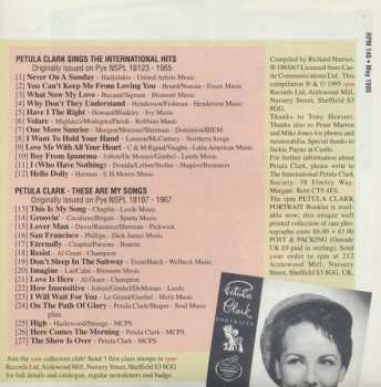 CD Petula Clark: The Pye Years 1 (Sings The International Hits + These Are My Songs)