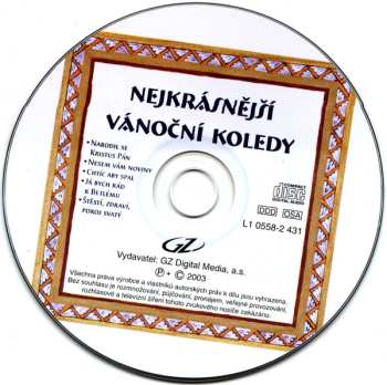 CD Dětský Pěvecký Sbor Prážata: Nejkrásnější Vánoční Koledy