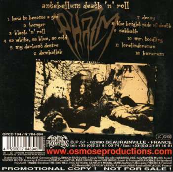 CD Phazm: Antebellum Death'n'Roll