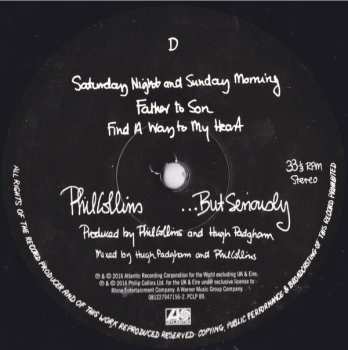 2LP Phil Collins: ...But Seriously DLX