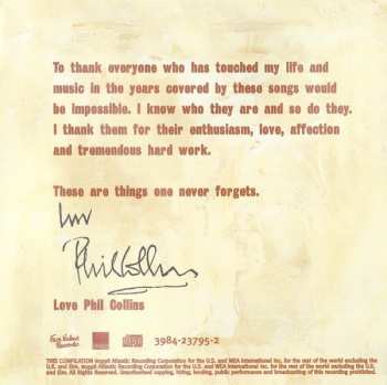 CD Phil Collins: ...Hits