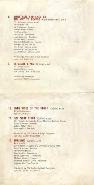 CD Phil Collins: ...Hits