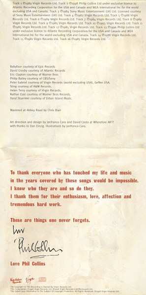 CD Phil Collins: ...Hits