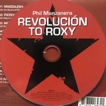CD Phil Manzanera: Revolución To Roxy