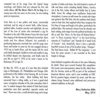 CD Phil Ochs: Live Again!