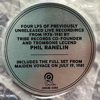 4LP/Dobozkészlet Phil Ranelin: The Found Tapes Live In Los Angeles