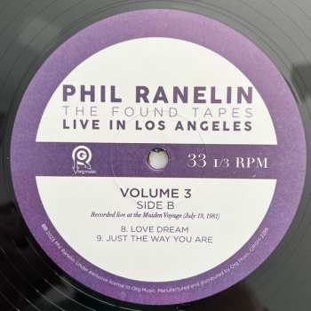 4LP/Dobozkészlet Phil Ranelin: The Found Tapes Live In Los Angeles