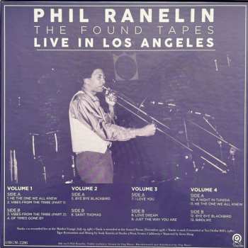 4LP/Dobozkészlet Phil Ranelin: The Found Tapes Live In Los Angeles