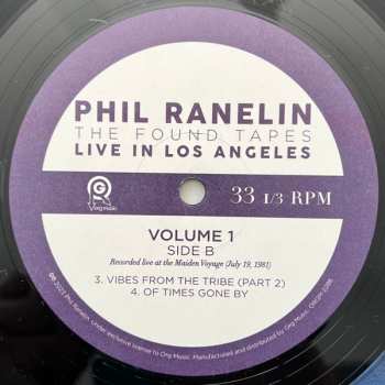 4LP/Dobozkészlet Phil Ranelin: The Found Tapes Live In Los Angeles