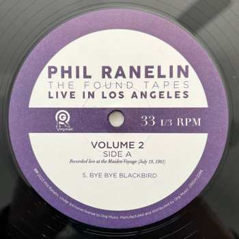 4LP/Dobozkészlet Phil Ranelin: The Found Tapes Live In Los Angeles