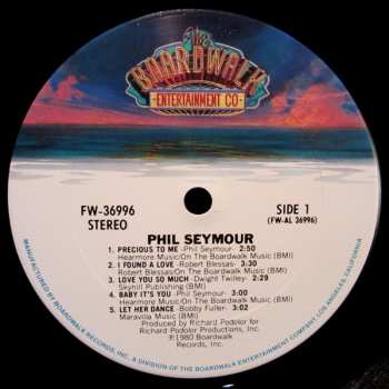 LP Phil Seymour: Phil Seymour