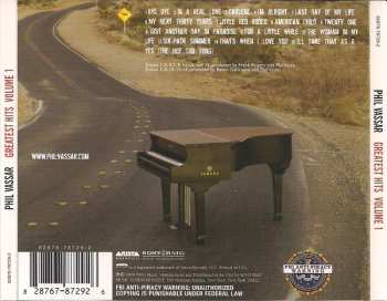 CD Phil Vassar: Greatest Hits (Volume 1)