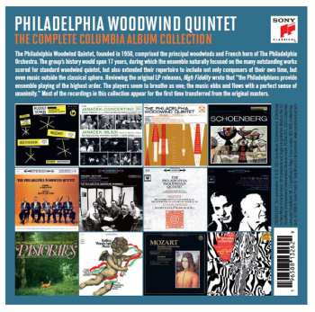 12CD/Dobozkészlet Philadelphia Woodwind Quintet: The Complete Columbia Album Collection