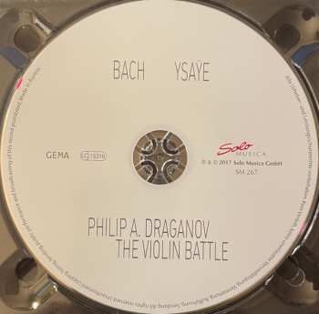 CD Johann Sebastian Bach: The Violin Battle