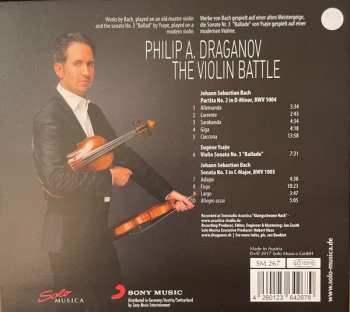 CD Johann Sebastian Bach: The Violin Battle
