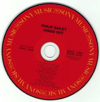 CD Philip Bailey: Inside Out LTD