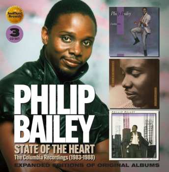 3CD/Dobozkészlet Philip Bailey: State Of The Heart - The Columbia Recordings (1983-1988)