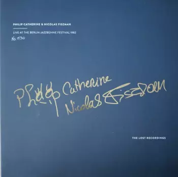 Live At The Berlin Jazzbühne Festival 1982