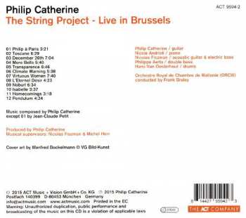CD Philip Catherine: The String Project - Live In Brussels