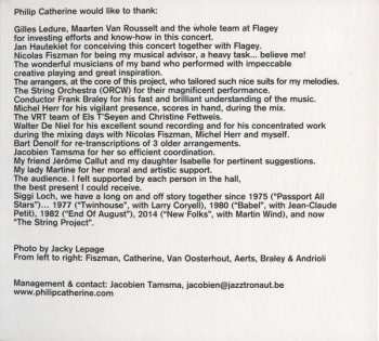CD Philip Catherine: The String Project - Live In Brussels
