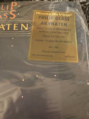 3LP/Dobozkészlet Philip Glass: Akhnaten LTD | CLR | NUM | DLX