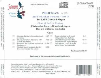 CD Philip Glass: Another Look At Harmony - Part IV
