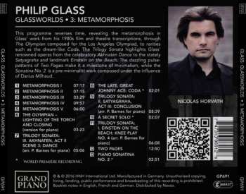 CD Philip Glass: Glassworlds ● 3