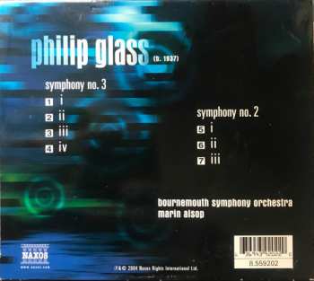 CD Philip Glass: Symphony No. 2, Symphony No. 3