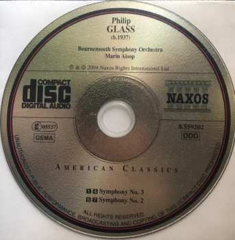 CD Philip Glass: Symphony No. 2, Symphony No. 3