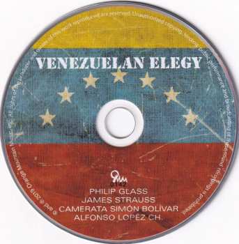 CD Philip Glass: Venezuelan Elegy