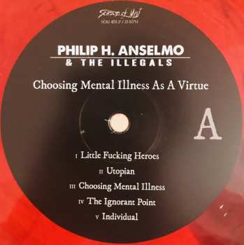 LP Philip H. Anselmo & The Illegals: Choosing Mental Illness As A Virtue LTD | CLR