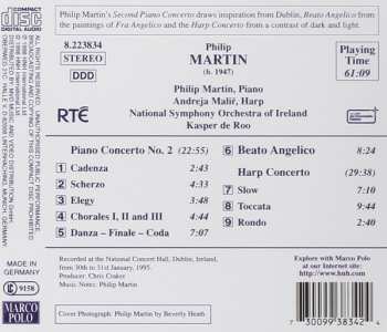 CD Philip Martin: Piano Concerto No. 2 • Harp Concerto • Beato Angelico