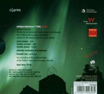 CD Philippe Boesmans: Julie
