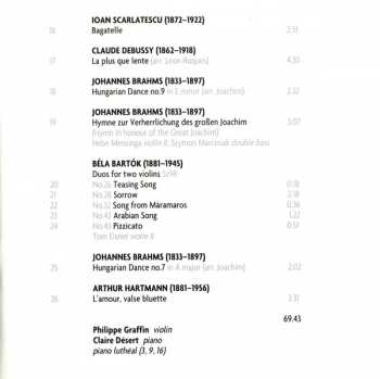 CD Claire Desert: Hungarian Dances