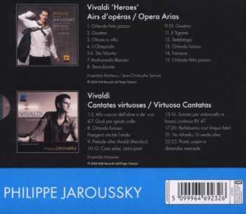 2CD/Dobozkészlet Philippe Jaroussky: Vivaldi Heroes - Opera Arias / Vivaldi Virtuoso Cantatas LTD
