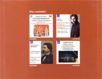 CD Philippe Quint: Arrangements For Violin & Piano