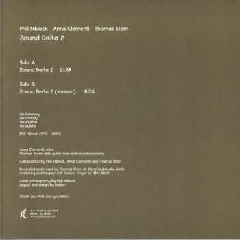 LP Phill Niblock: Zound Delta 2
