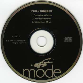 CD Phill Niblock: Disseminate