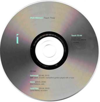 3CD Phill Niblock: Touch Three