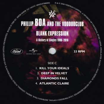 2LP Phillip Boa & The Voodooclub: Blank Expression: A History Of Singles 1986-2016