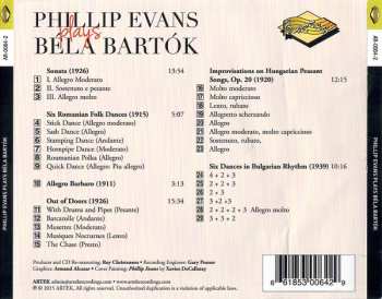 CD Béla Bartók: Phillip Evans Plays Béla Bartok