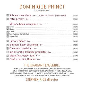 CD The Brabant Ensemble: Missa Si Bona Suscepimus • Lamentations • Magnificat • Motets