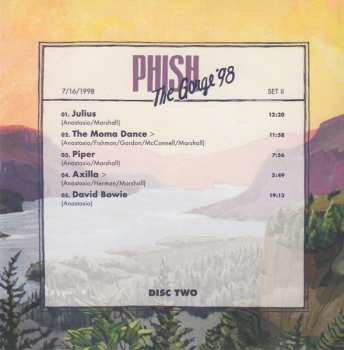 5CD/Dobozkészlet Phish: The Gorge '98 LTD