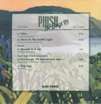 5CD/Dobozkészlet Phish: The Gorge '98 LTD