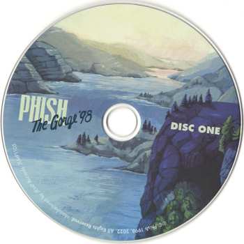 5CD/Dobozkészlet Phish: The Gorge '98 LTD