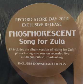 LP Phosphorescent: Song For Zula LTD