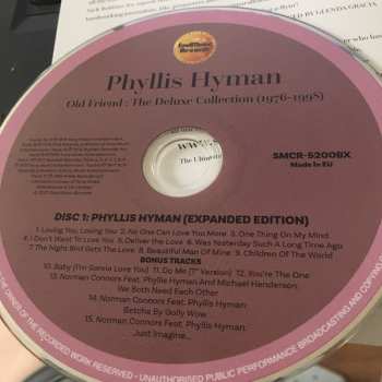 9CD/Dobozkészlet Phyllis Hyman: Old Friend (The Deluxe Collection 1976-1998) DLX